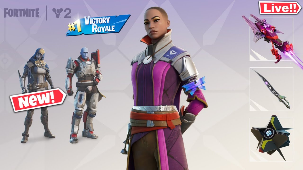 Fortnite Tamil Live X Destiny 2 Eyes Up Guardian - YouTube