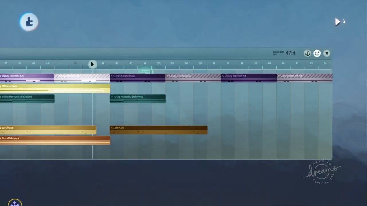 PS4 Dreams Music Maker