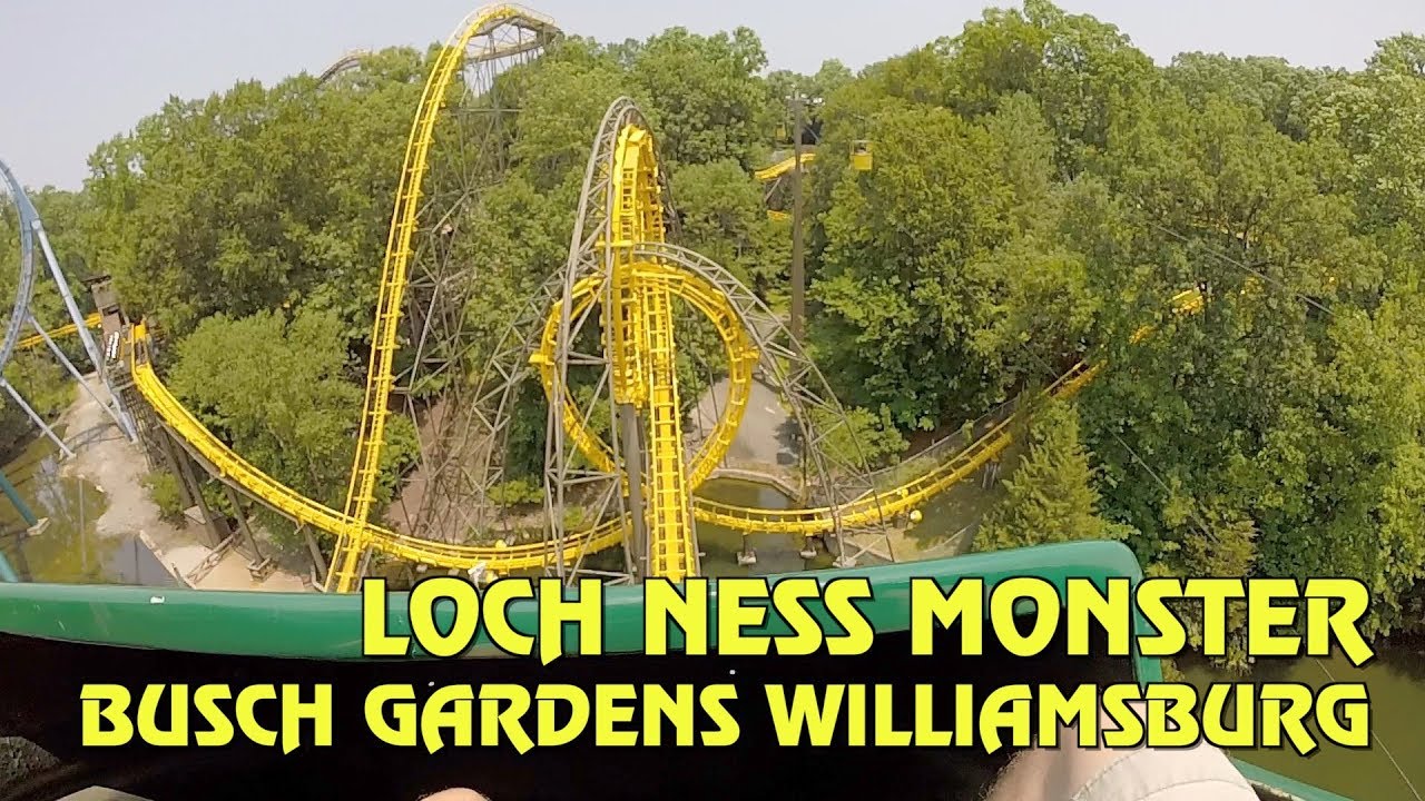 Loch Ness Monster Roller Coaster Pov At Busch Gardens Williamsburg