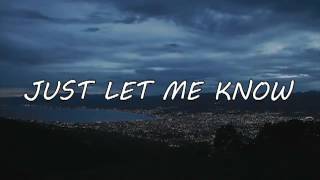 Just Let Me Know - Palakali (video lyrics)