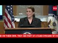 US State Dept LIVE | ‘Power Of Trump’: Tammy Bruce Presser After Rubio CONFRONTS Lavrov