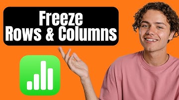 How to Freeze Header Rows and Columns in an Apple Numbers Spreadsheet