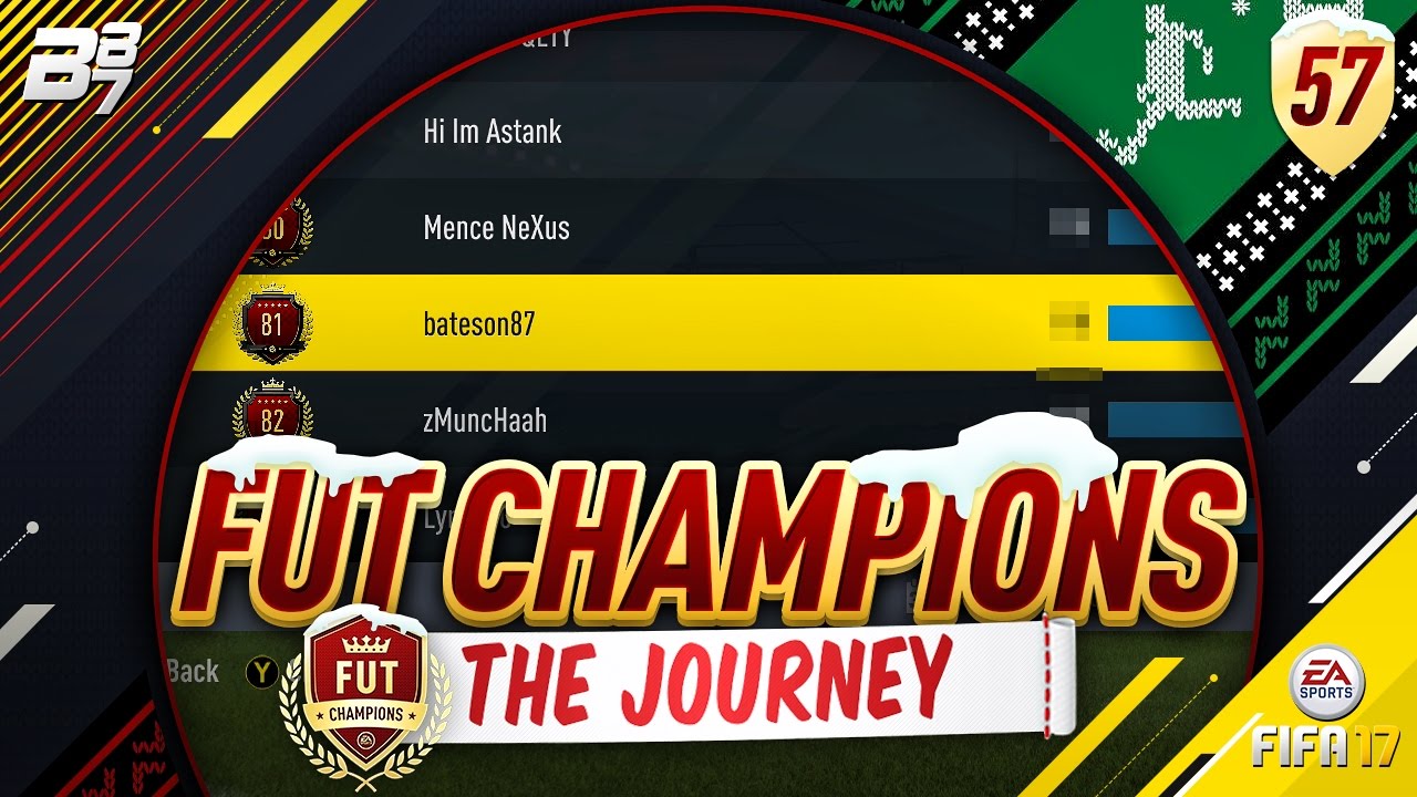 FUT CHAMPIONS JOURNEY! TOP 100 DREAM ALIVE! #57 | FIFA 17 ULTIMATE TEAM
