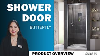 DreamLine Butterfly Bi-Fold Shower Door Tub Door