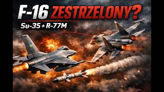 F-16 ZESTRZELONY przez Su-35? Prawda vs. rosyjska propaganda