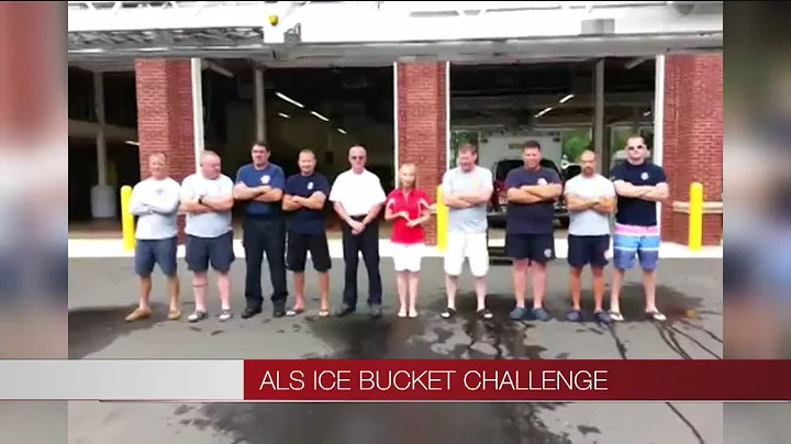 Anne Craig takes part in ALS Ice Bucket Challenge