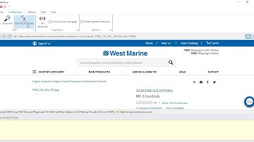 Keyword scraping in Westmarine using Webharvy