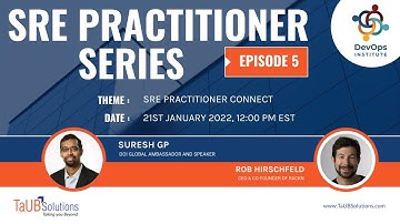 SRE Practitioner Series - Episode 5 with Rob Hirschfeld | CEO & Co-Founder of RackN
