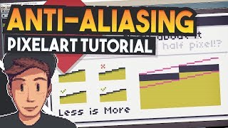 Basic Anti-Aliasing for beginners (Pixel Art Tutorial)