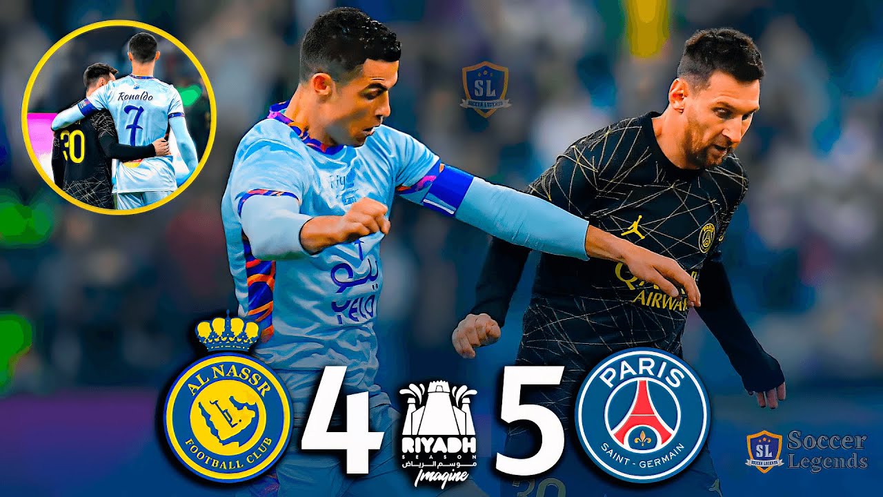 MESSI and CRISTIANO RONALDO - The Last Dance - Al Nassr vs PSG - YouTube