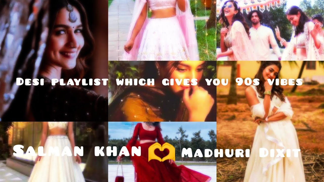 A desi playlist which gives you 90s vibes 🥴 | Salman Khan & madhuri dixit 💕
