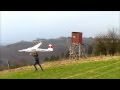 K8B-6000 Phoenix, maiden flight slope soaring