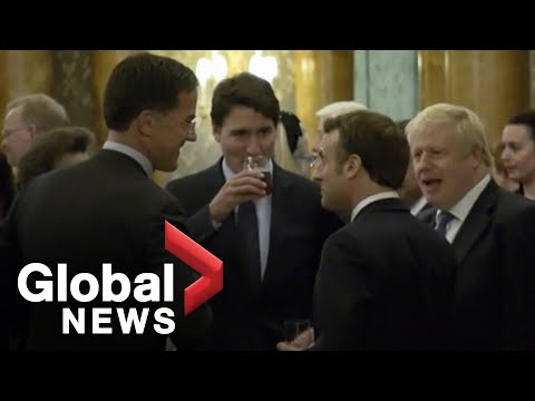 Trudeau, other leaders caught on camera \