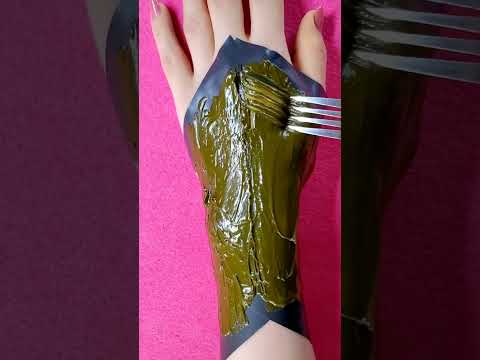 افكار لنقشة الحنة سهلة وسريعة باستخدام الشوكة       