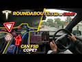 Roundabout woes with Tesla FSD V13.2.9 Melbourne, Australia