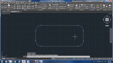 Autocad 2017    Fillet, Chamfer & Measure command complete tutorial, in Urdu part 1
