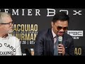 Pacquiao vs Thurman LA Presser Highlights