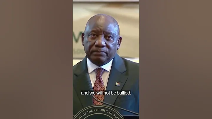 Ramaphosa Responds to Trump Broadside: We Won’t Be Bullied