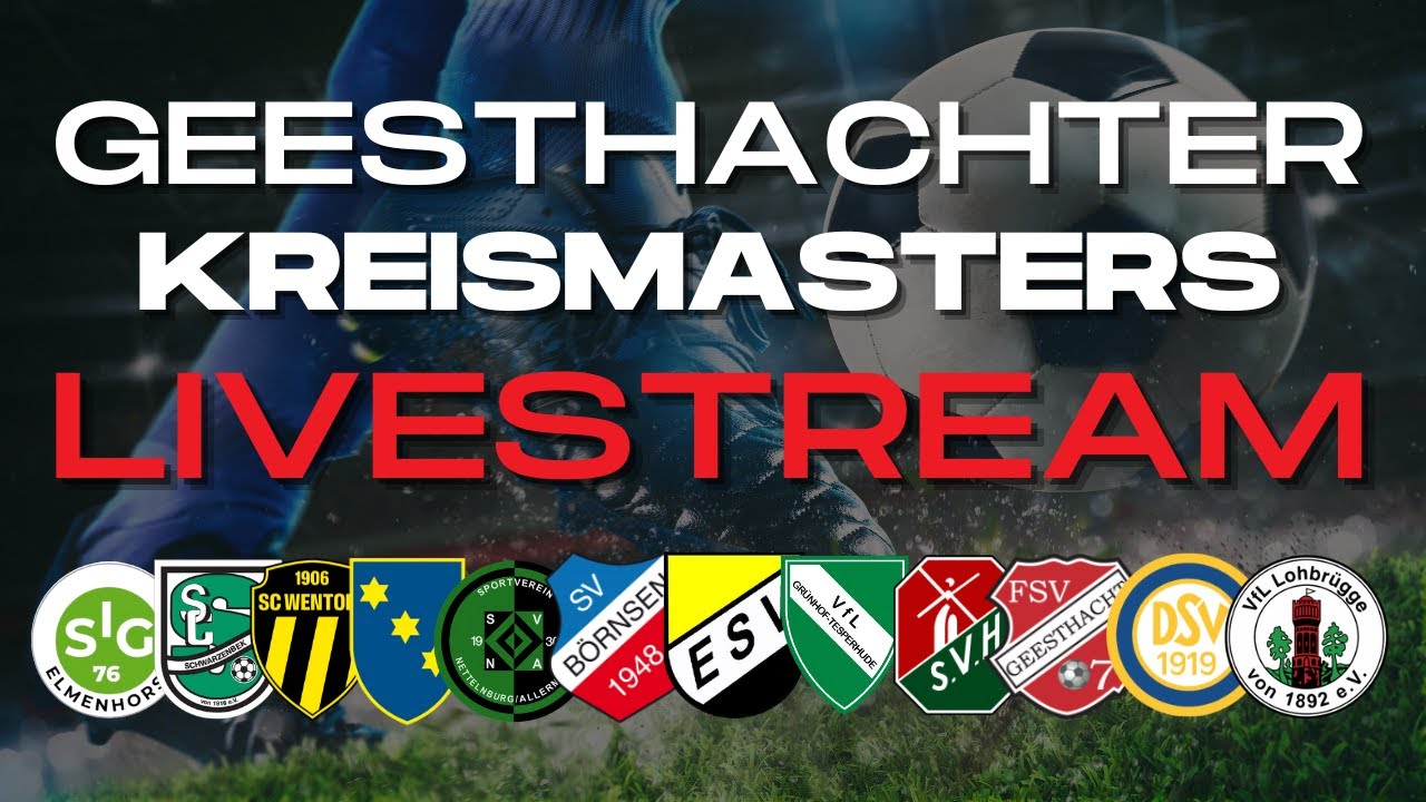 Geesthachter Kreismasters // Hallenfußball LIVE aus Geesthacht 20.12.2025