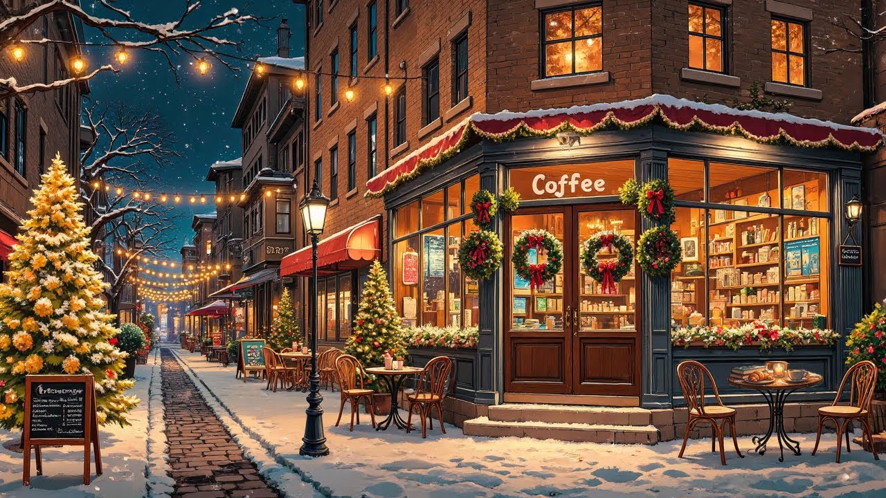 Warm Evening Café ☕ Chillhop Lofi Beats ❄️ Study & Work with Soft Winter Vibes [ Lofi Hiphop ]