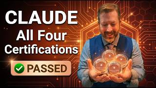 How I passed ALL FOUR of the Claude Certifications - My Exact Plan