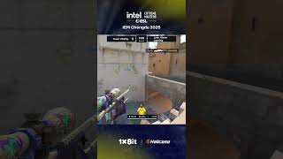 ZywOo AWP LOCKDOWN — Triple Kill Defense! #bo3 #esl #cs #кс #chengdu #csgo