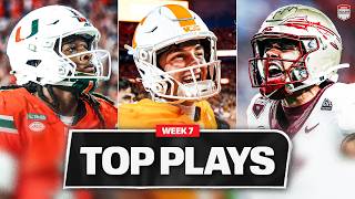 BEST WEEK YET⁉️🍿 TOP PLAYS & MOMENTS from Week 7 🔥 | ESPN College Football