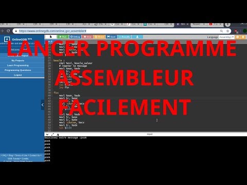 Compiler code assembleur rapidement en ligne