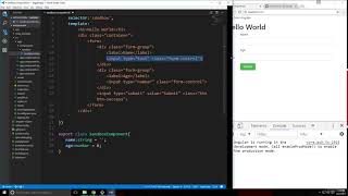 030 ngModel  2 Way Data Binding