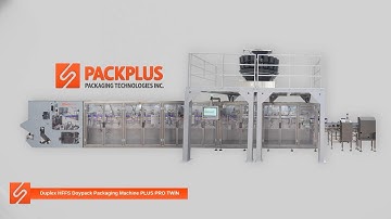 Duplex HFFS Doypack Packaging Machine | High-Speed Pouch Form Fill Seal from Roll