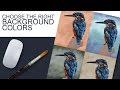 Choose the Right Background Color for Your Paintings - Experiment to Find What Works