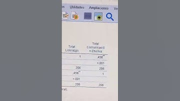 Elaboramos una Correlación en SPSS