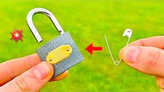 3 ways to unlock without a key! Amazing tricks that work very well