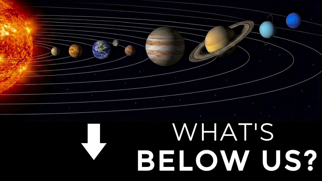 What Will We Encounter If We Travel Directly Below Us?