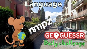 Geoguessr Daily Challenge - NMPZ - A Winning Flag And Language Combo