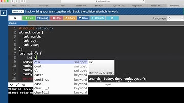C structures and typedef