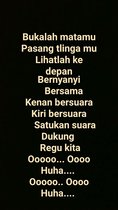 komen ya yel yel apa lagi