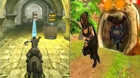 Dungeon Archer Run vs Jungle Princess Run