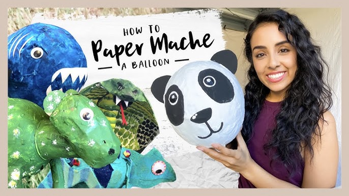 How to make paper mache (papier-mâché)