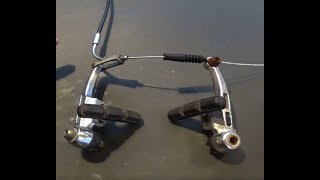 Brake parts - brake levers and cantilever brake calipers