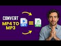 How to Convert MP4 to MP3 (ZERO Tech Skills Required)