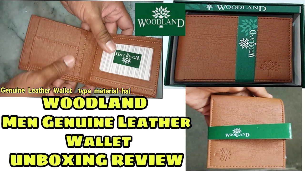 Black Bi Fold Woodland Men Leather Wallet at Rs 218/piece in Madurai | ID:  23338509762
