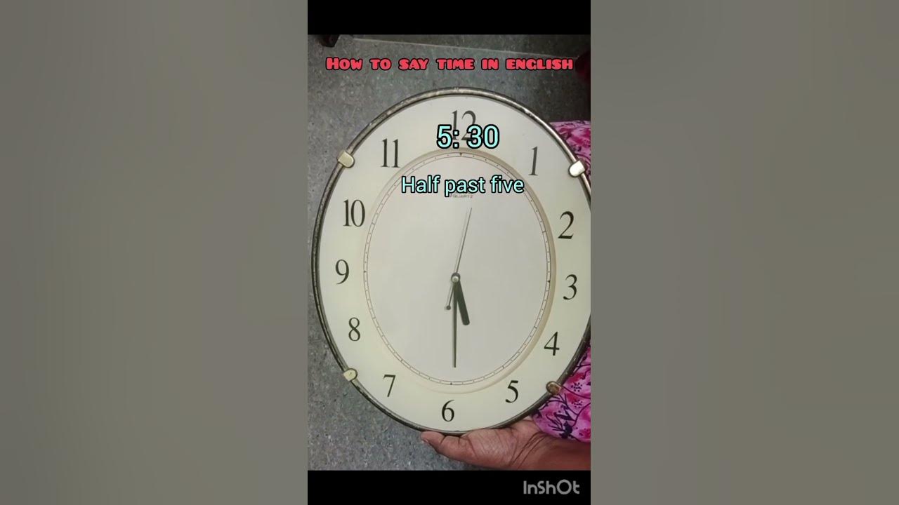 How To Say Time In English YouTube how-to-say-time-in-english-youtube