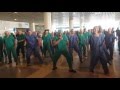 Flashmob dos enfermeiros do Bloco Operatório do Hospital S. Teotónio em Viseu Fev 2016