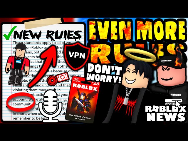 NEW REASONS TO GET BANNED ON ROBLOX? TOS UPDATE & NEW BAN MAEESAGES! 