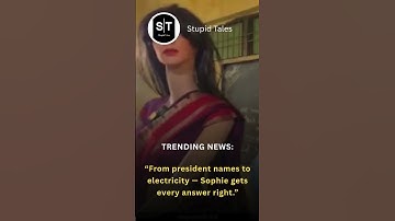 “17-Year-Old from UP Builds AI Teacher ‘Sophie’ — Classroom Robot Goes Viral”