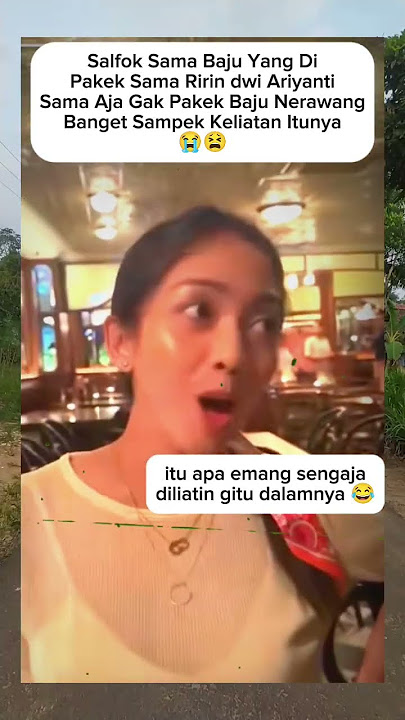 parah ini,ririn pakek baju bisa nrawang gitu sih😫#ririndwiariyanti#shortvideo#shortsfeed#shorts