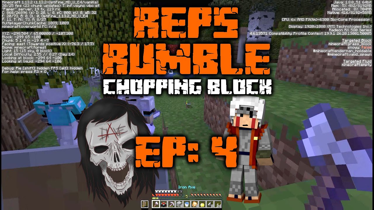 Reps Rumble UHC - Ready To Rumble [Episode 4] Team Chopping Block - YouTube