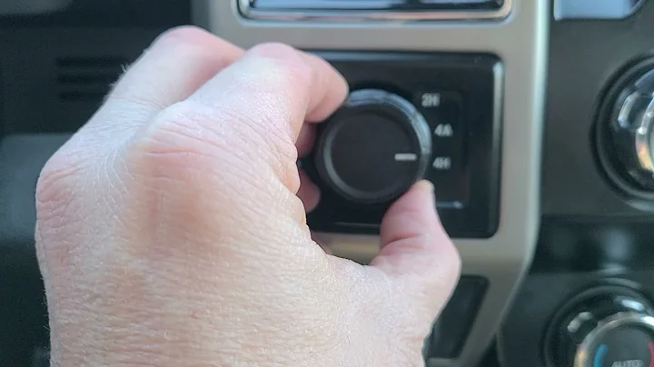 F150 4x4 explained 4A, 4H, 4L, locked diff