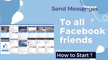 How To Send Messages To All Facebook Friends In One Click  | send messages to all facebook friends
